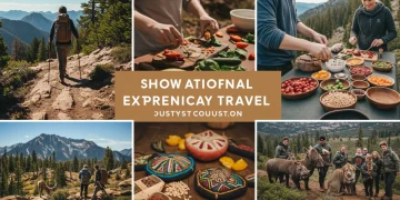 Experiential Travel: 3 US Destinations Soaring 40% in 2025 Bookings Diverse experiential travel activities in the US, including hiking, local cooking classes, artisan workshops, and wildlife tours.
