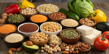 Diverse plant-based protein sources for daily nutrition
