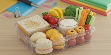 Kid-Approved & Nutritious: 6 Healthy Lunchbox Recipes for Back-to-School 2025 Colorful healthy lunchbox filled with kid-friendly foods for back-to-school 2025
