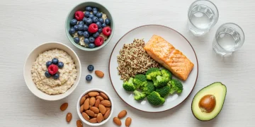 Assortment of high-satiety foods for weight management