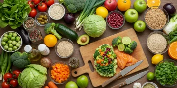 Plant-Based Power: 6 Vegan Recipes to Cut Grocery Bills by 15% Colorful array of fresh plant-based ingredients for budget-friendly vegan meals