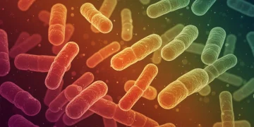 Probiotics 2025: Choosing Right Strains for Gut Health Diverse probiotic bacteria under a microscope, symbolizing gut health research