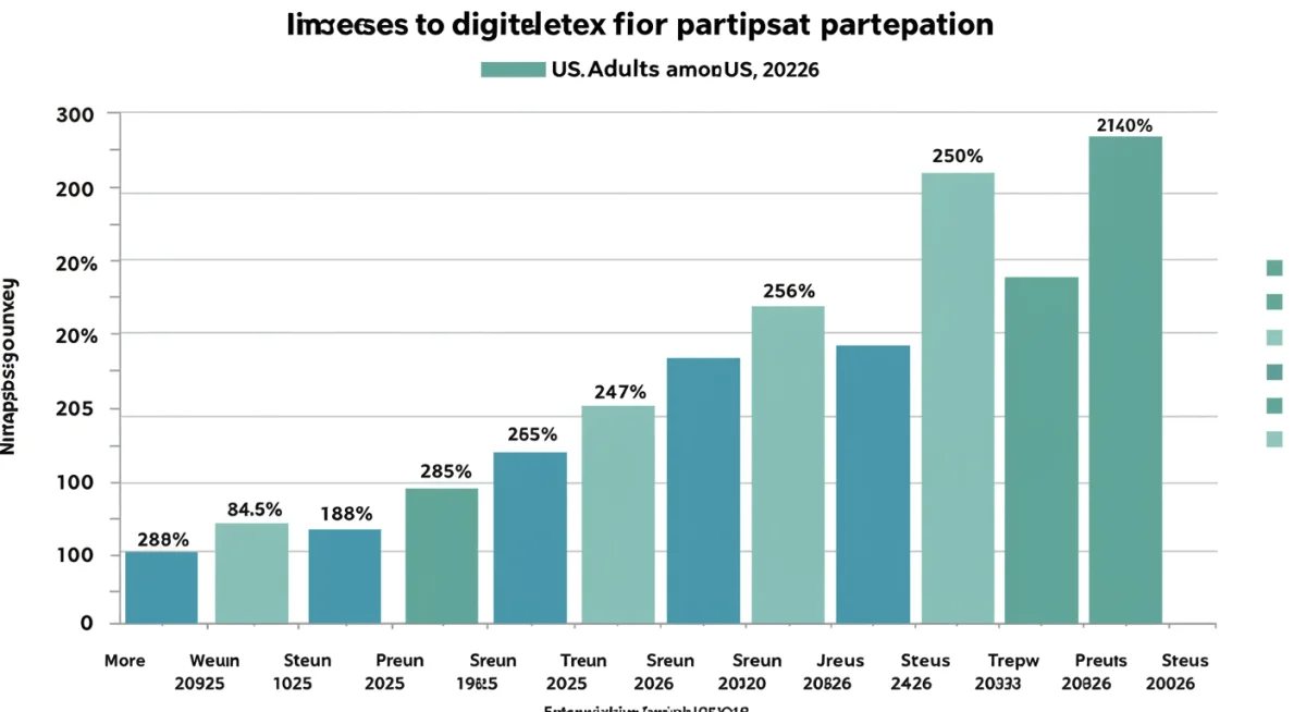 Infographic showing increasing digital detox participation 2025-2026