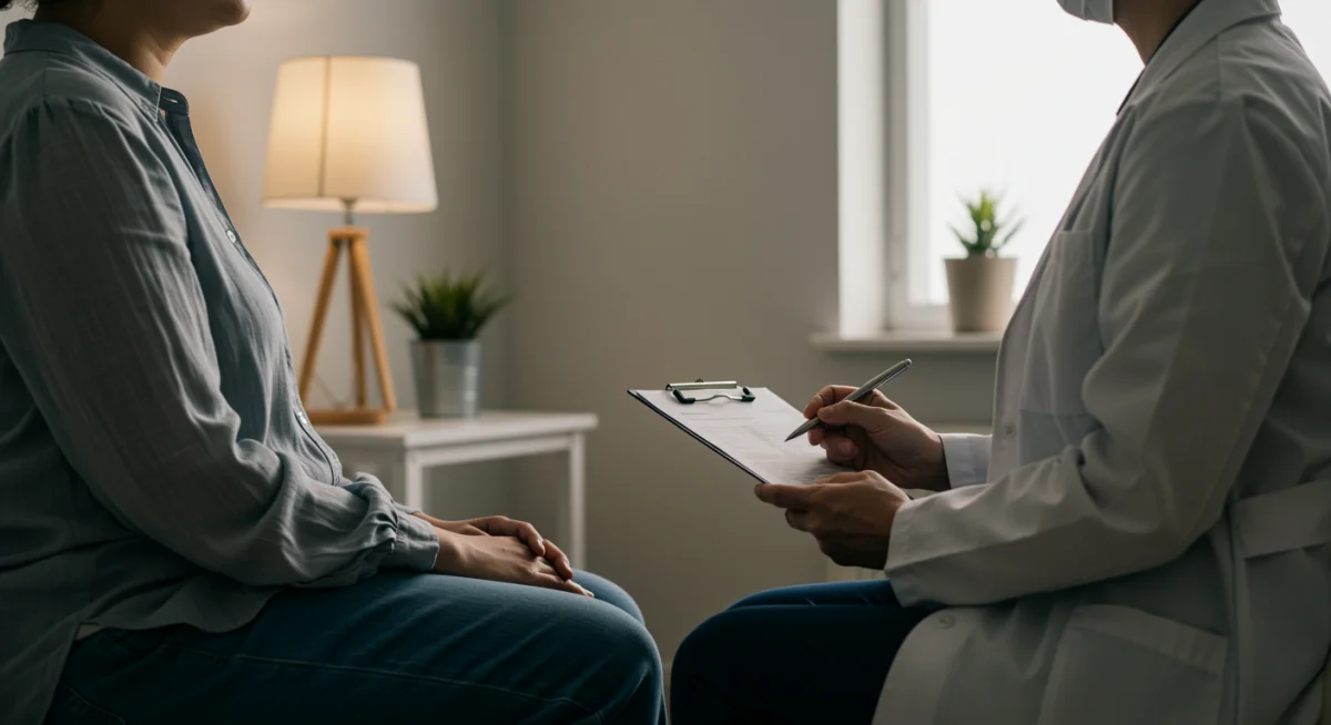 Counseling session for opioid addiction recovery.