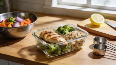 Healthy Recipes: affordable meal prep with grocery staples