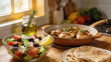 Healthy Recipes: Mediterranean weeknight meals to save time