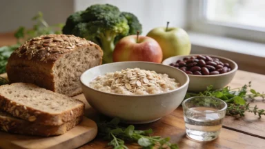 Nutrition & diet: fiber-rich foods for heart and gut
